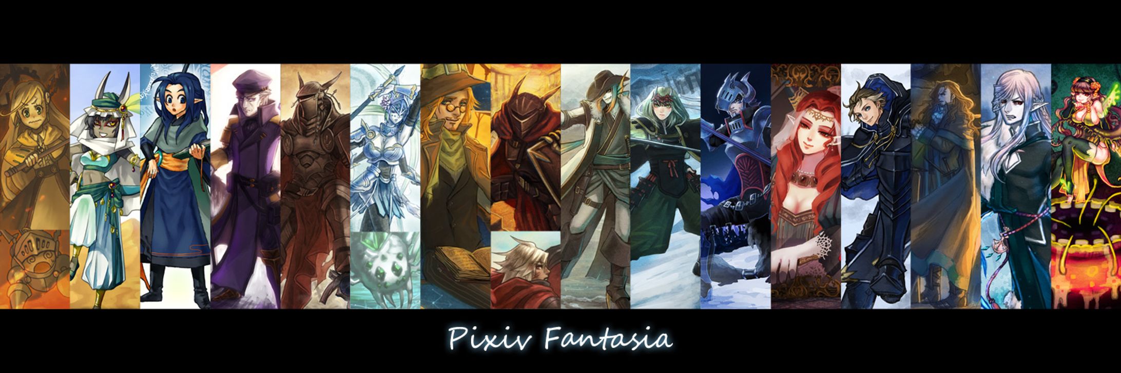 webイラスト企画参加作品　pixivファンタジア-1