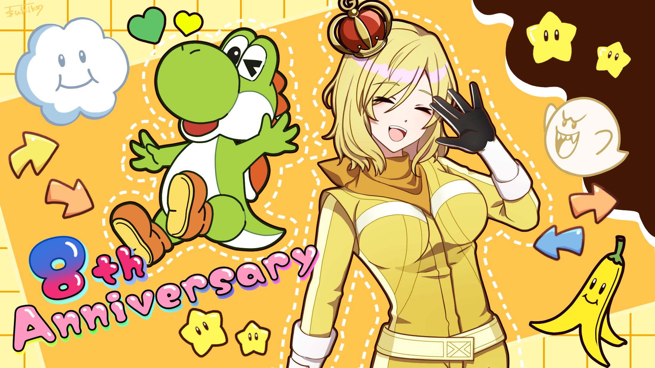 FA】ぎぞくさん8周年記念イラスト