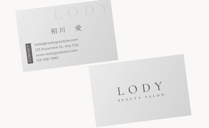 名刺_Beauty Salon