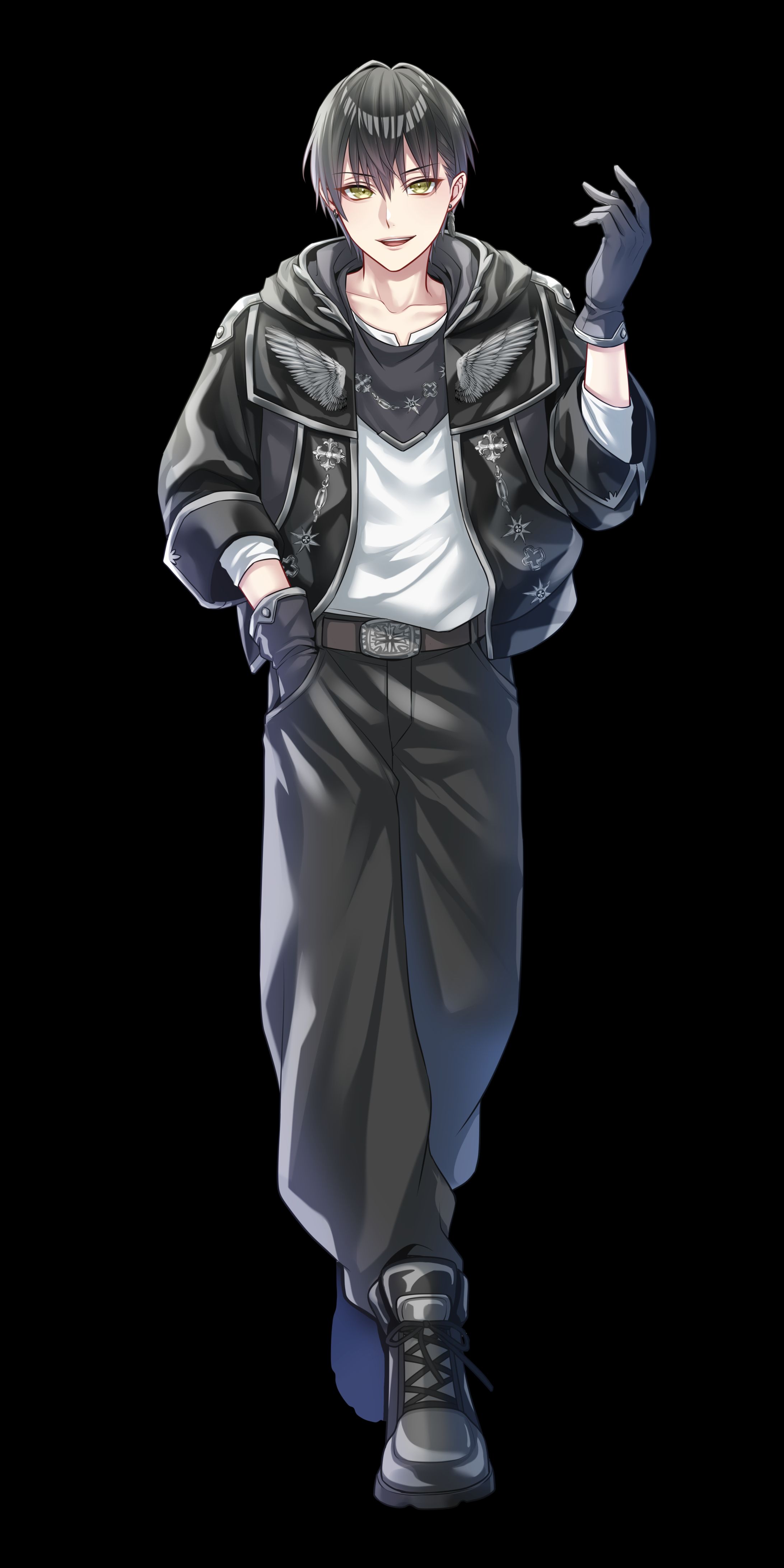 Tomorrow様　ご依頼立ち上げ検討品 ご依頼立ち絵 男性