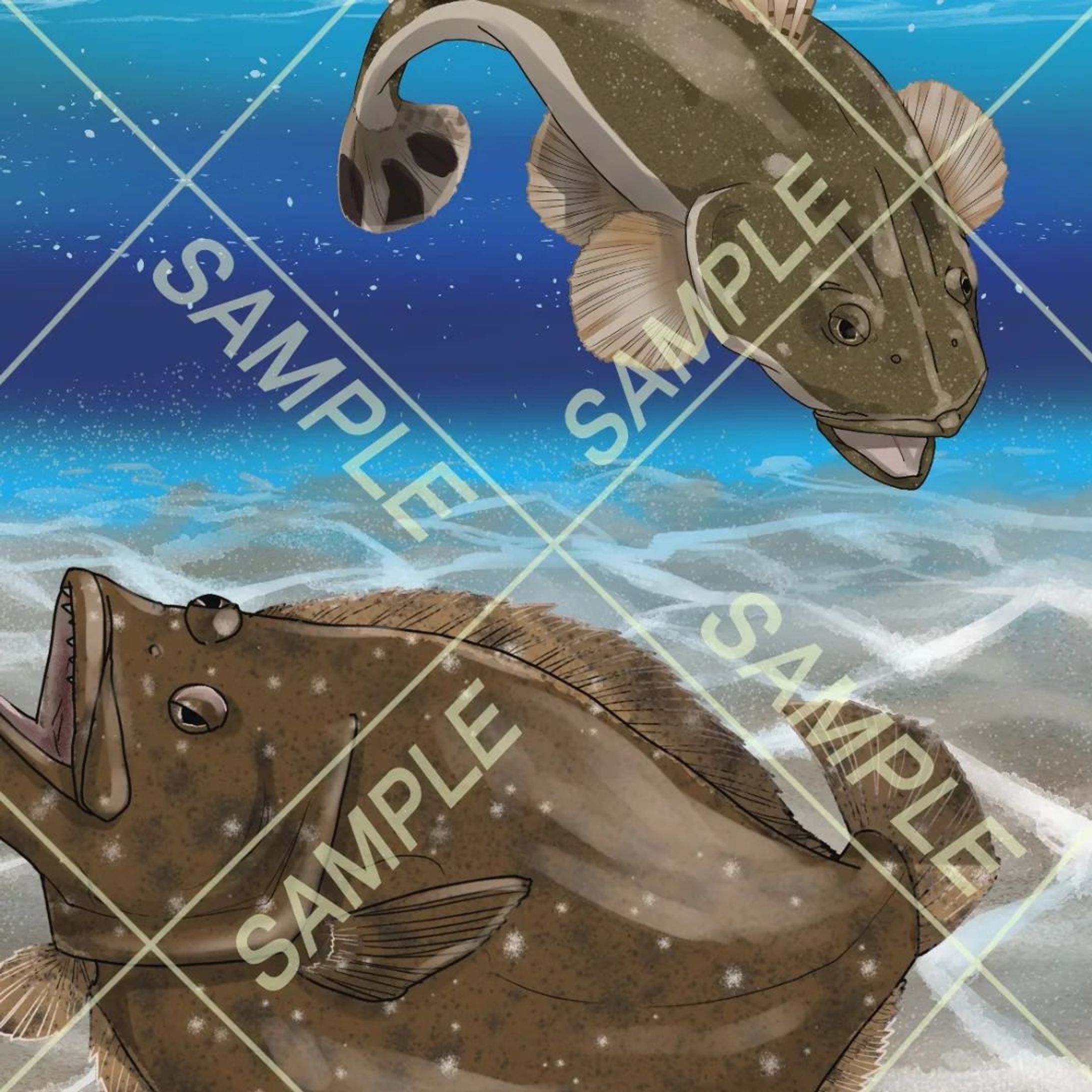 次は魚イラストポートフォリオまとめです。
大半がTシャツ用のイラストのご依頼をいただいておりました。

#ヒラメ　#マゴチ　#ベタ　#ウルメイワシ　#マハタ　#シマアジ　#タチウオです。

こう見返すと１年前、CLIP STUDIO使い始めたばかりで、うーん･･･、なかなか･･･ですね･･･
正直描き直したいかな！！！

これからはもっといいイラストをご提供できるよう精進いたします･･･！！

#魚　#イラスト　#魚イラスト　#ココナラ-1