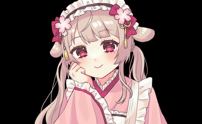 Vtuberさんのイラスト