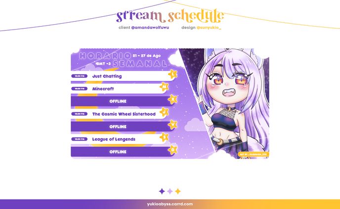 VTuber Schedule