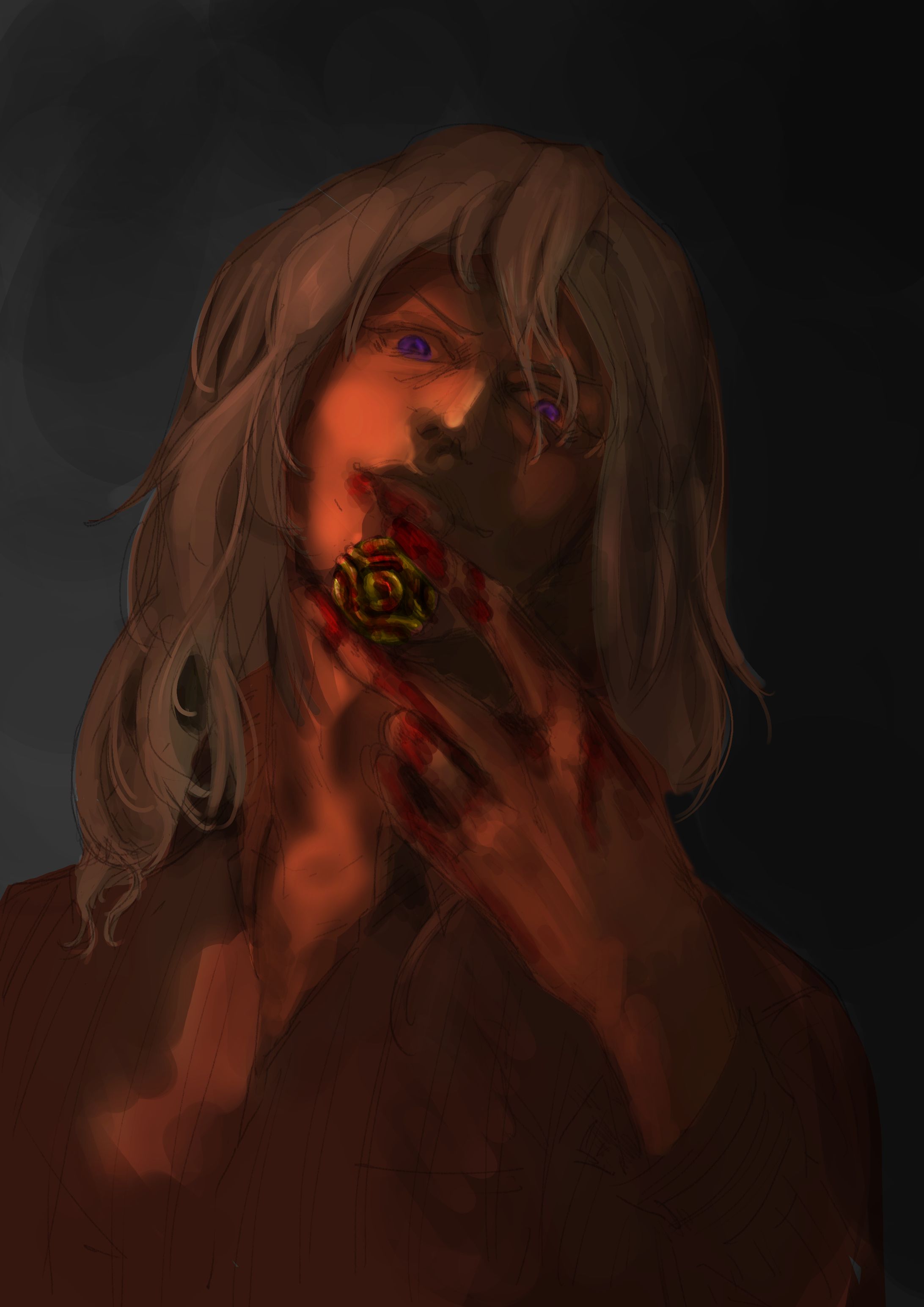 闇バクラ　スケッチ-1