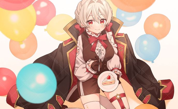 プリム・レイ・ブライト 様 誕生日イラスト