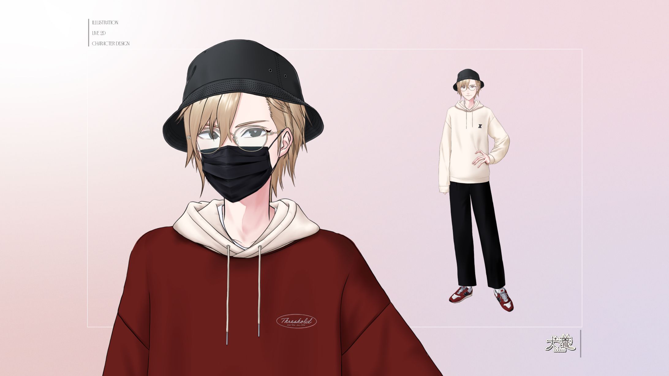 ILLUSTRATION / LIVE 2D / CHARACTER DESIGN-1