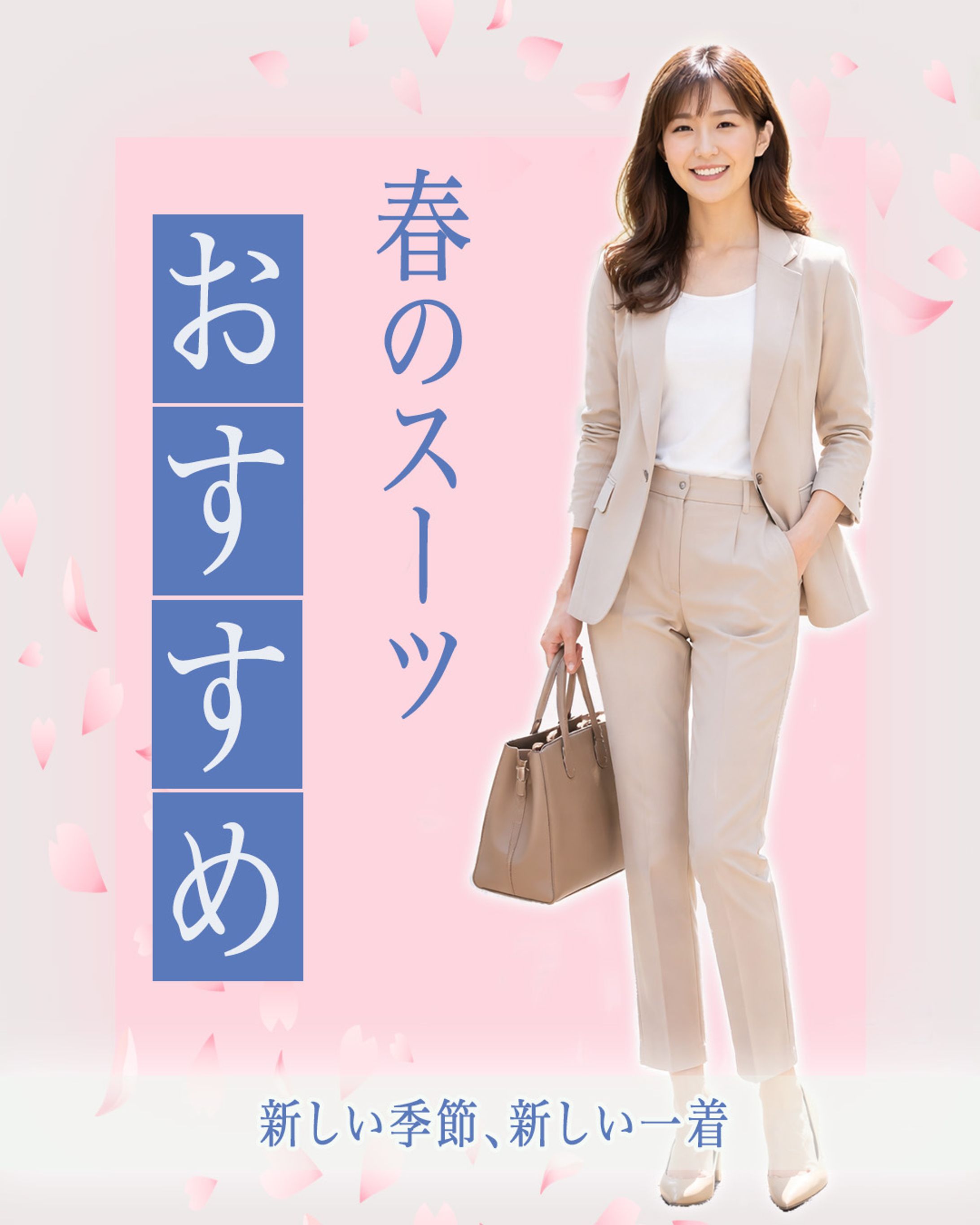 春のスーツおすすめ　SNS投稿用画像-1