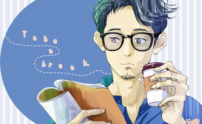 育児系男子、文字