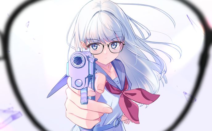 VocaDuo2025参加作品 チーム：祝福「Secret Theory」MVイラスト