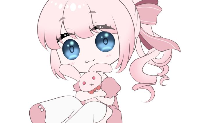 SDイラスト【アニメーション用パーツ分け済PSD】