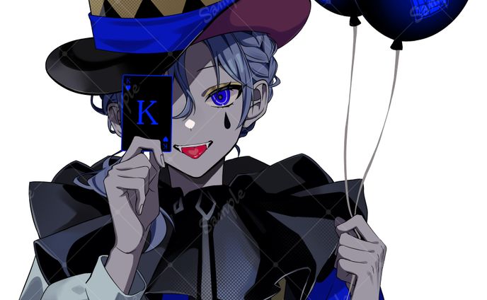 【アオイ・カーメン様】「エンヴィーベイビー」歌ってみた動画用イラスト
