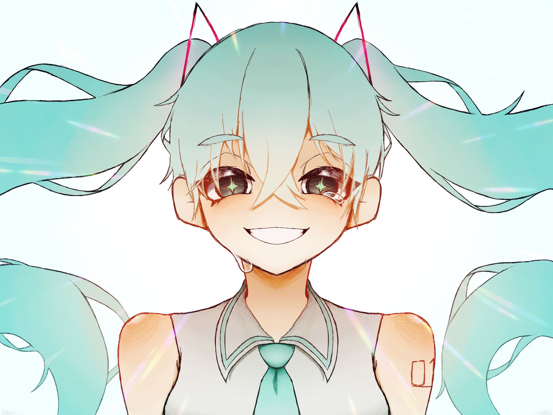 初音ミク（等身絵）-1