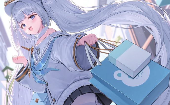 アズールレーン  北方連合PR「ドミートリィ・ドンスコイ」実装記念イラスト