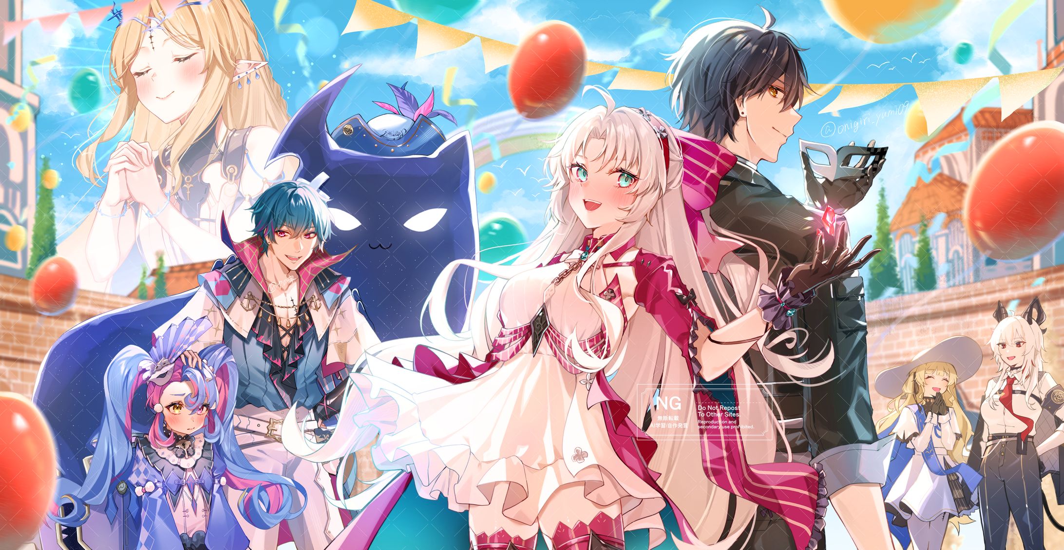 集合イラスト-1