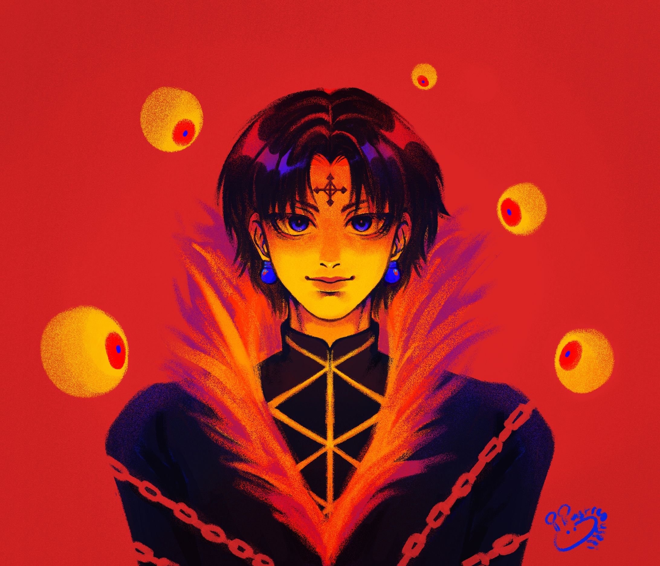 [HxH] Chrollo and Kurapika-1