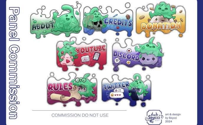 RadSlime Panel Commission