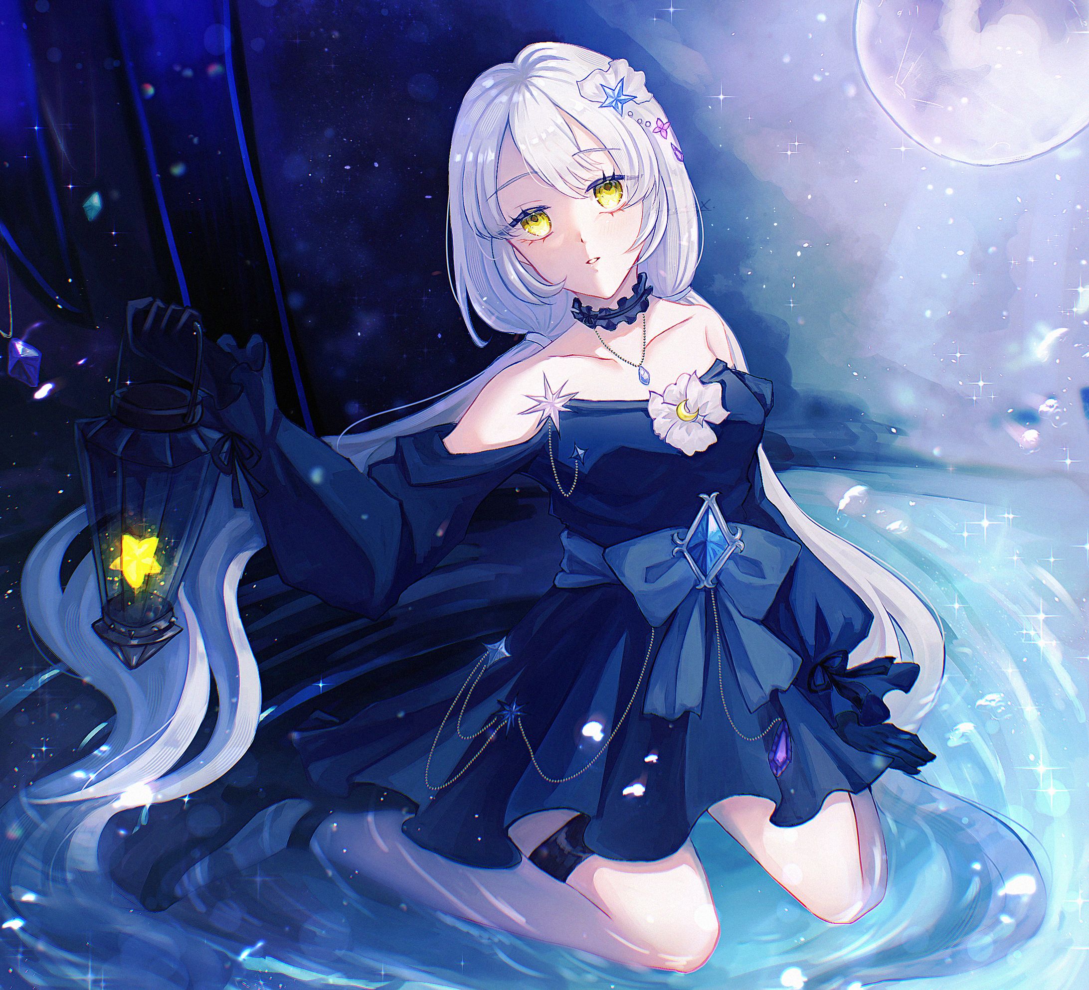 星のランタンと月の海-1