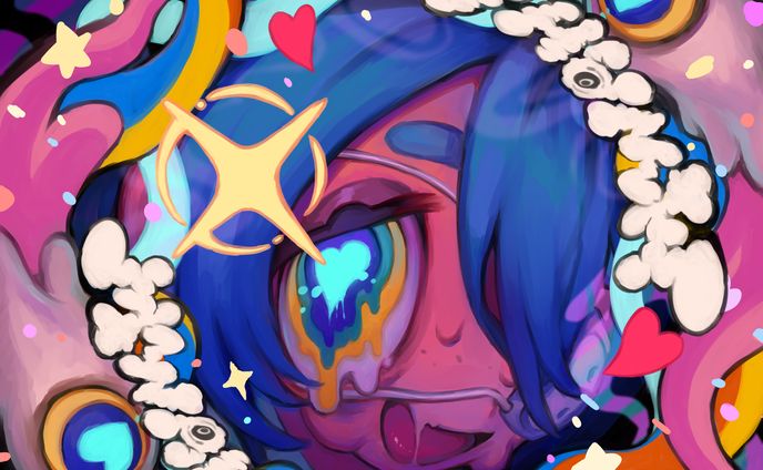 モデリング、ファンアート