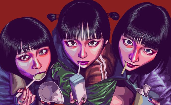 サバシスター さん　イラスト