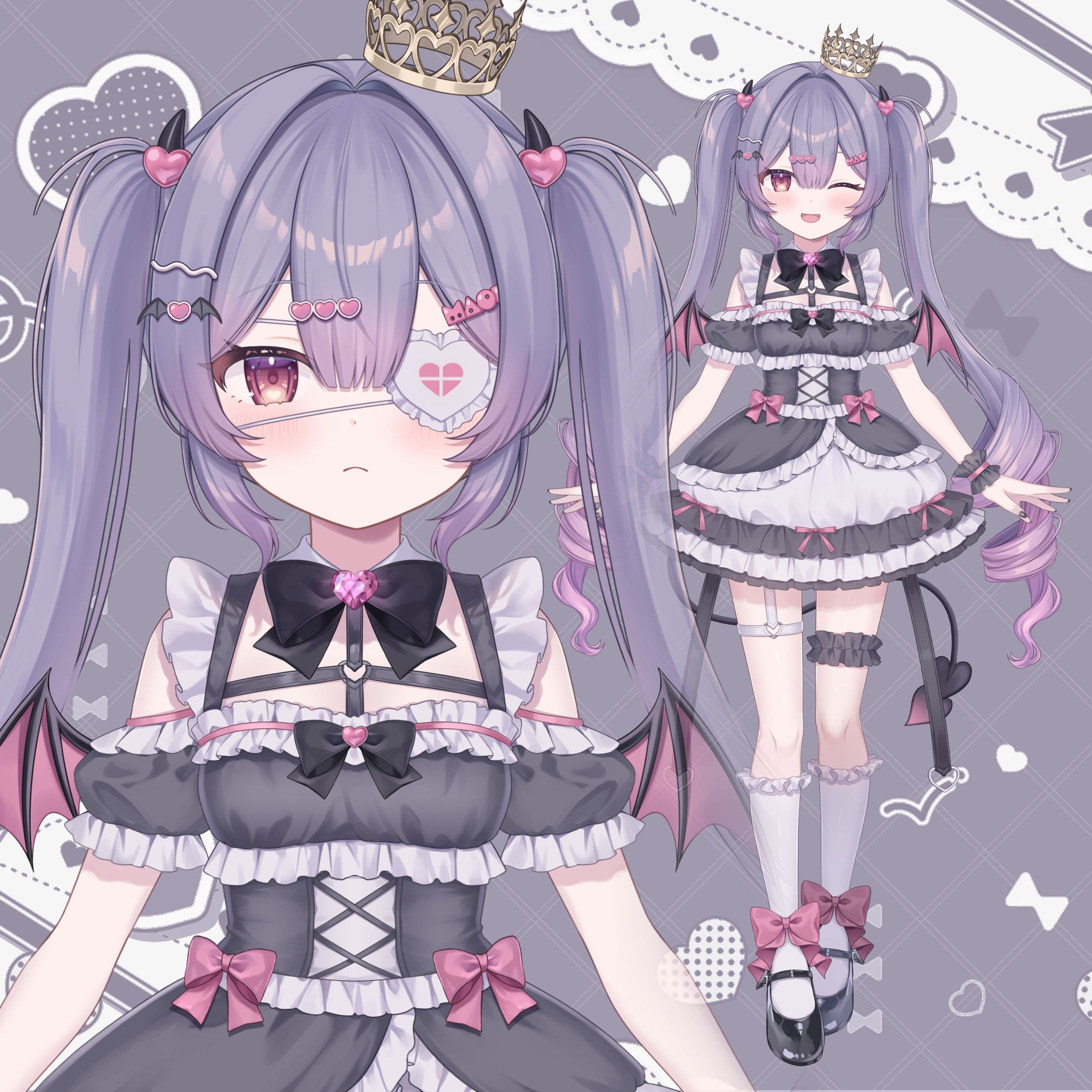 魔王なのだ様 モデル原画-1