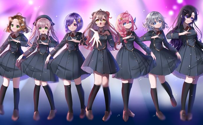 Vtuber歌ってみた動画イラスト制作