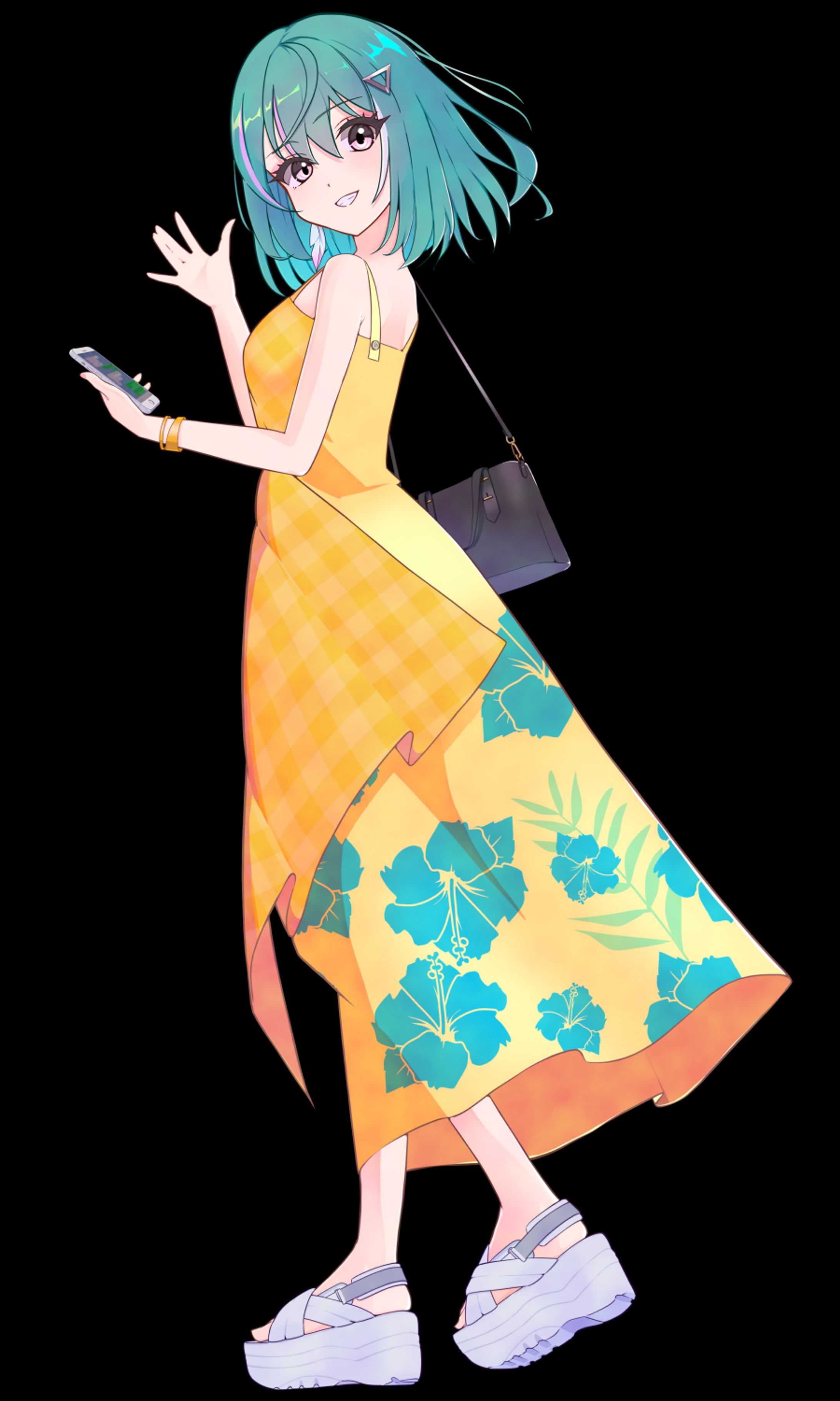 【ご依頼】VTuber/ジャスティナ・ヴァン様 PR用立ち絵-1