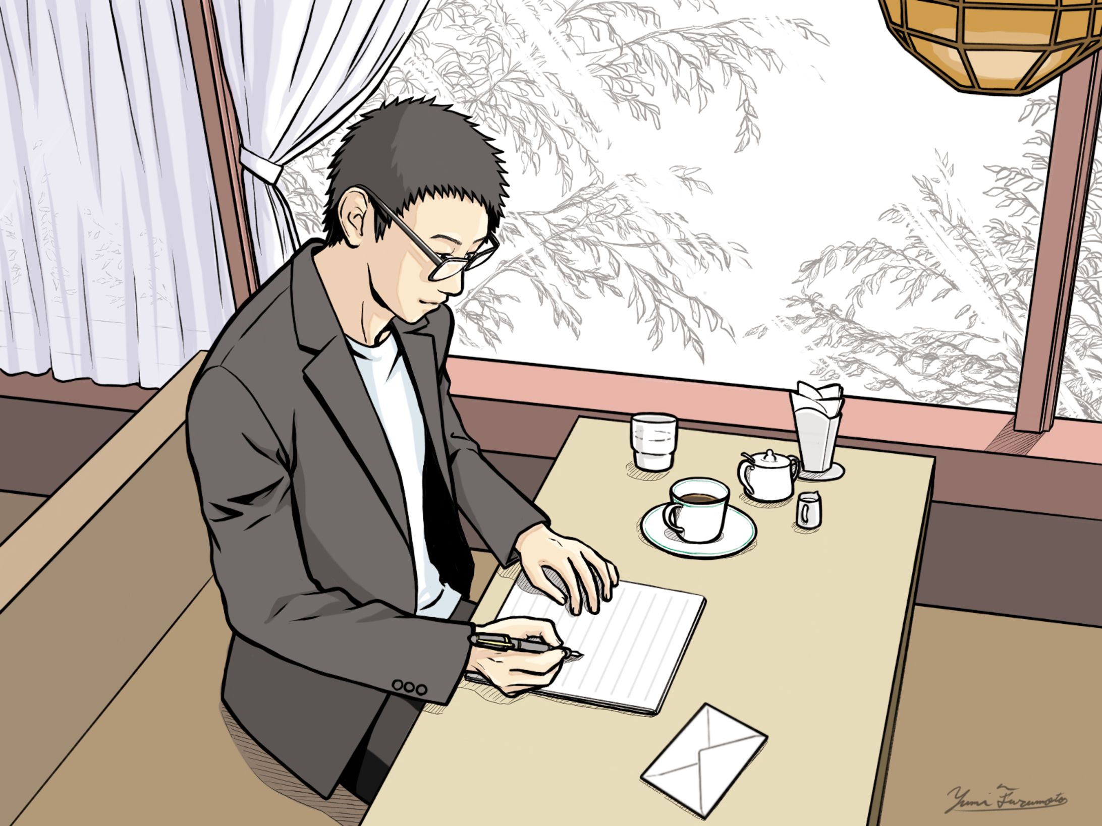 【works】ひとり時間に「手紙」を書くと、ゆったりした時間が戻ってくる-1