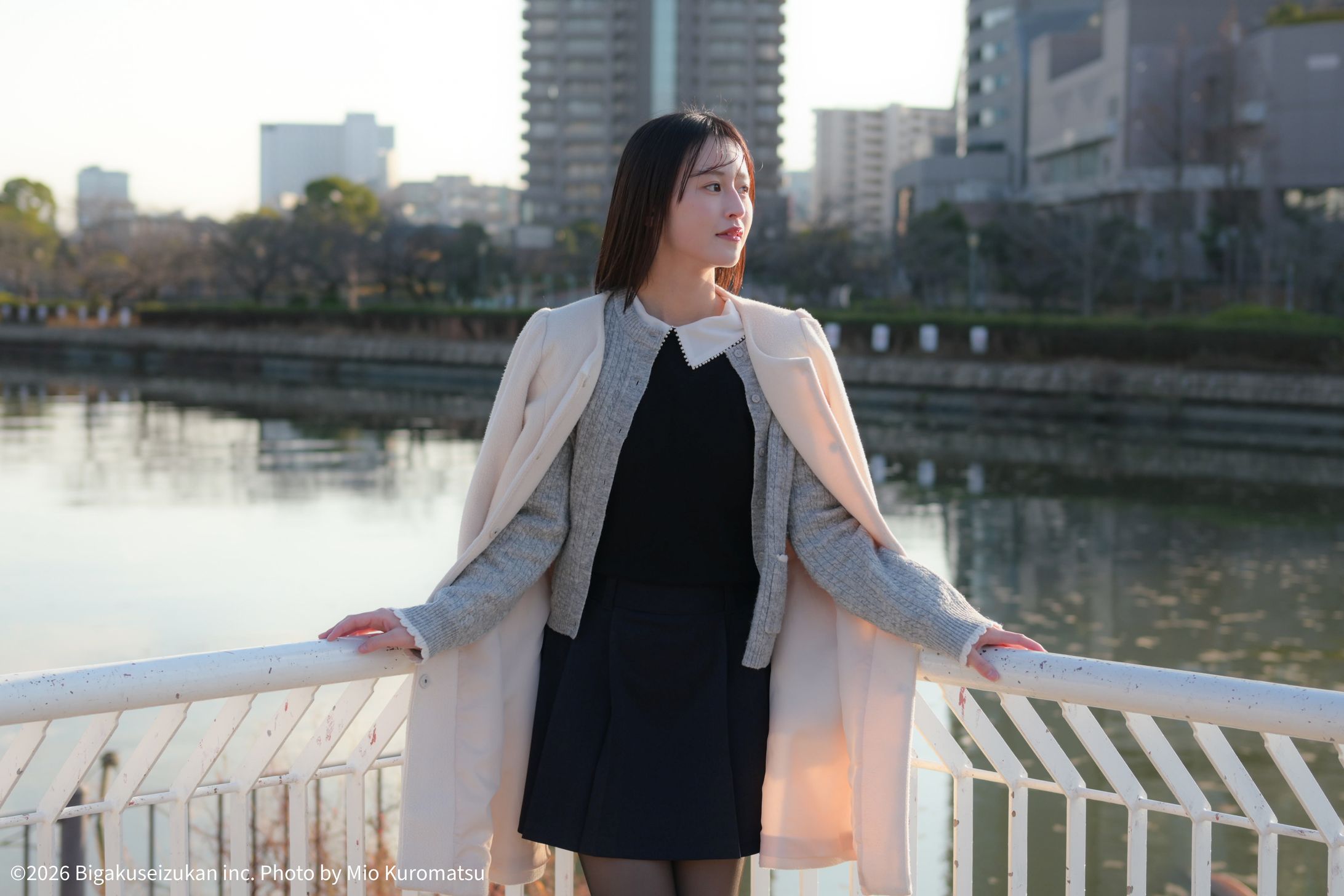 ポートレート撮影-川辺-1