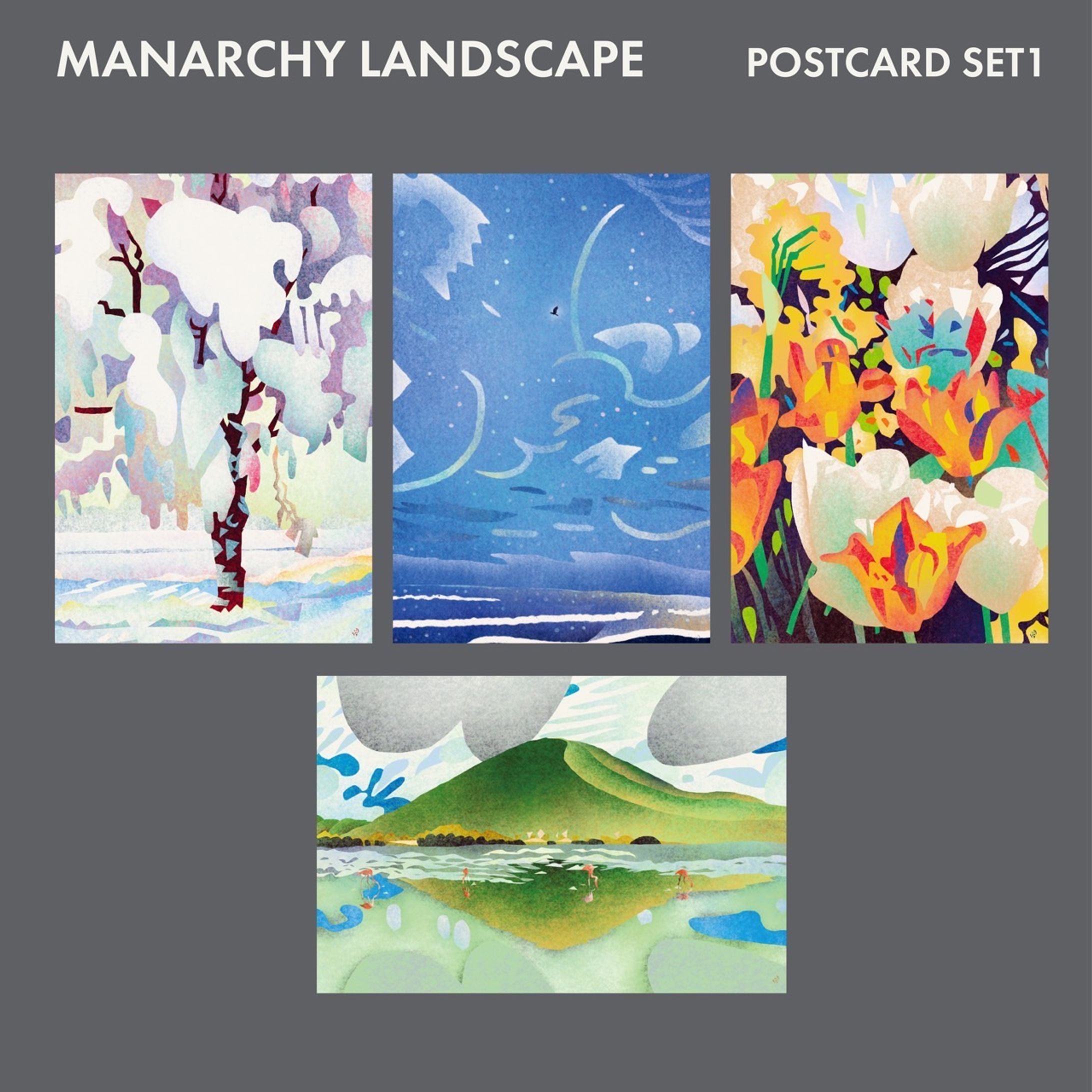 MANARCHY「LANDSCAPE」ポストカード-1
