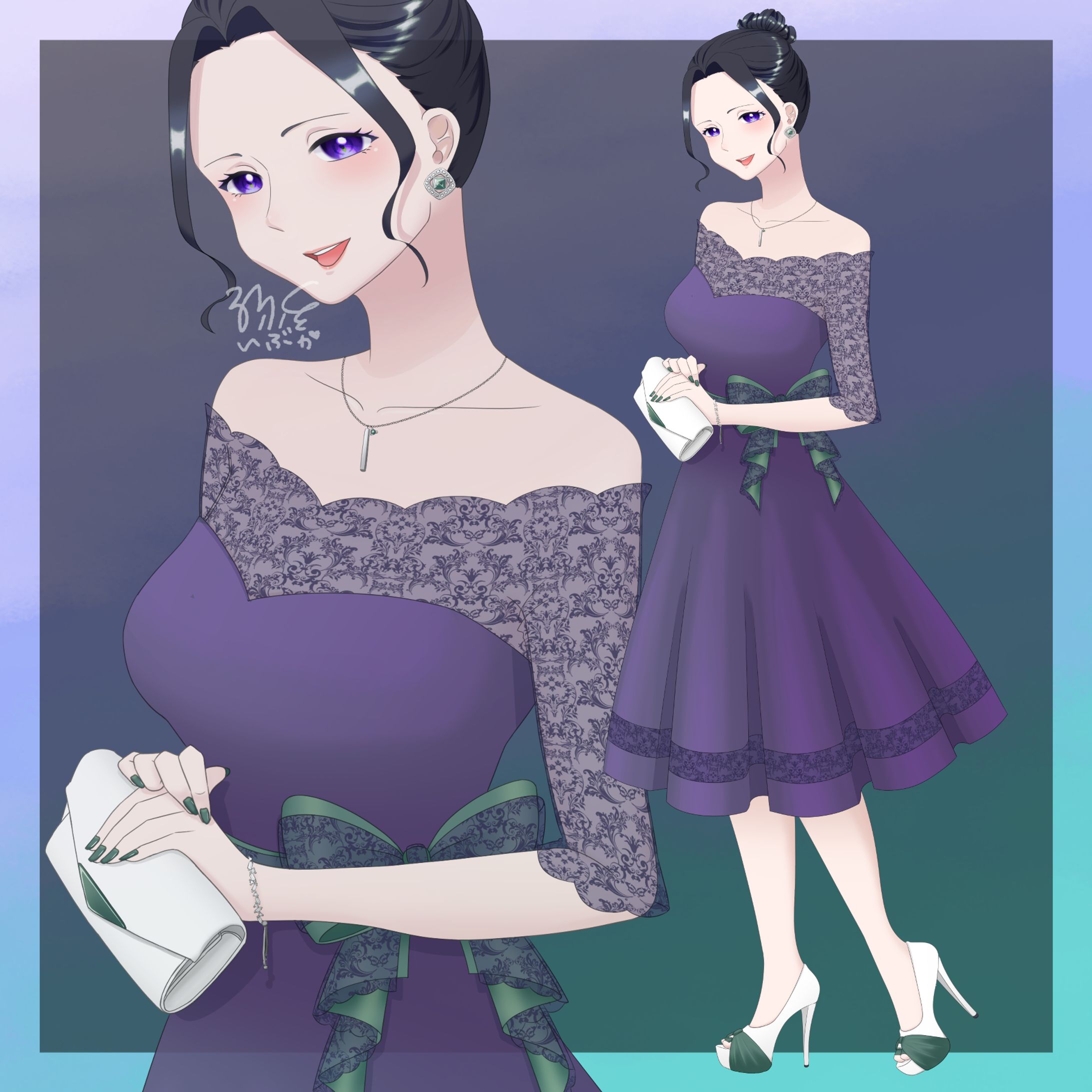 雪姫綾輝様IRIAM配信用立ち絵-1