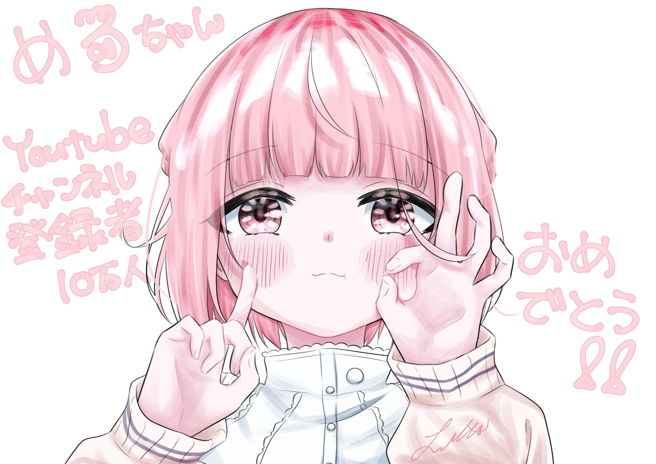 【FA】めろちゃん10万人おめでとう-1