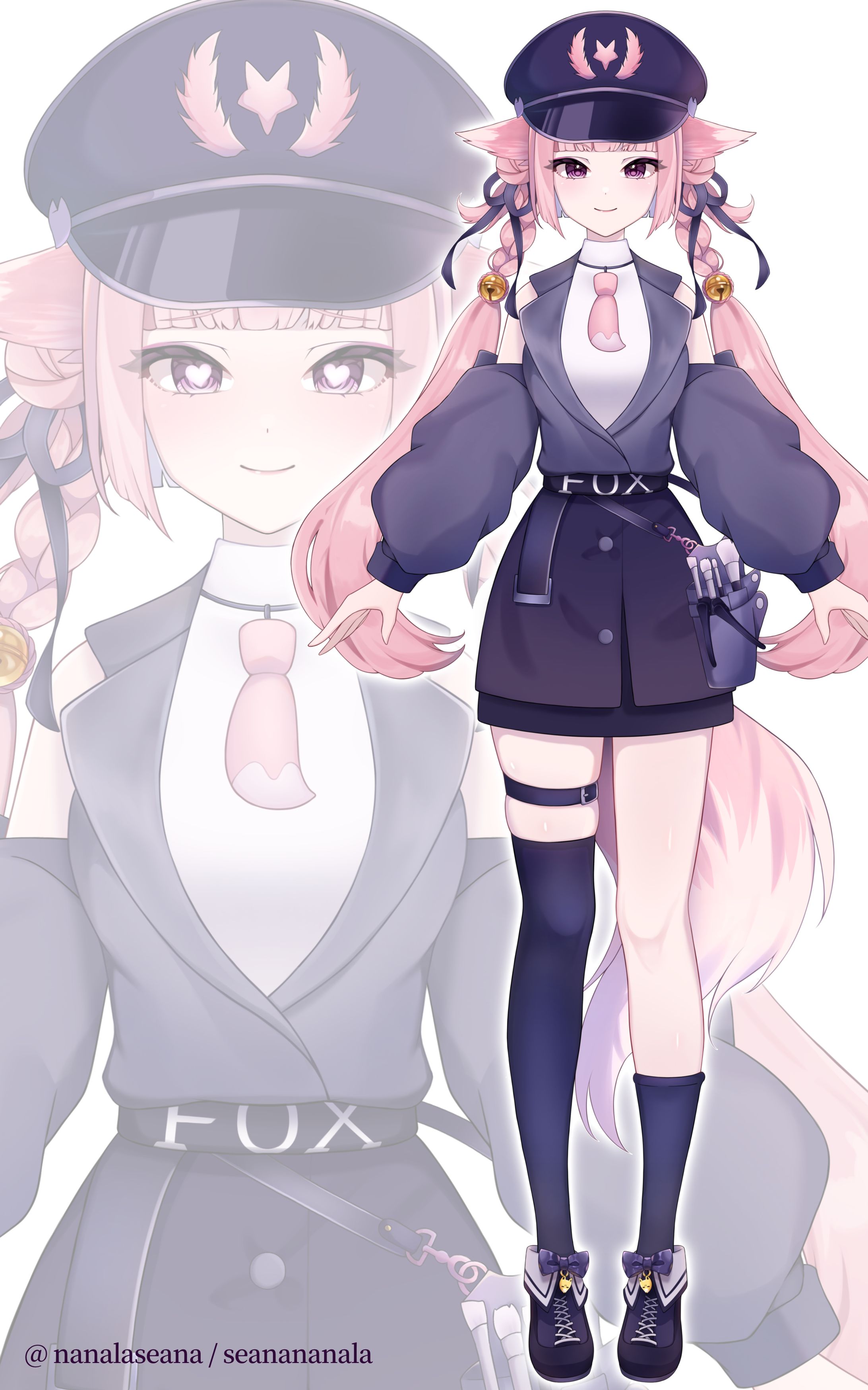 【work】狐警官モデル-1