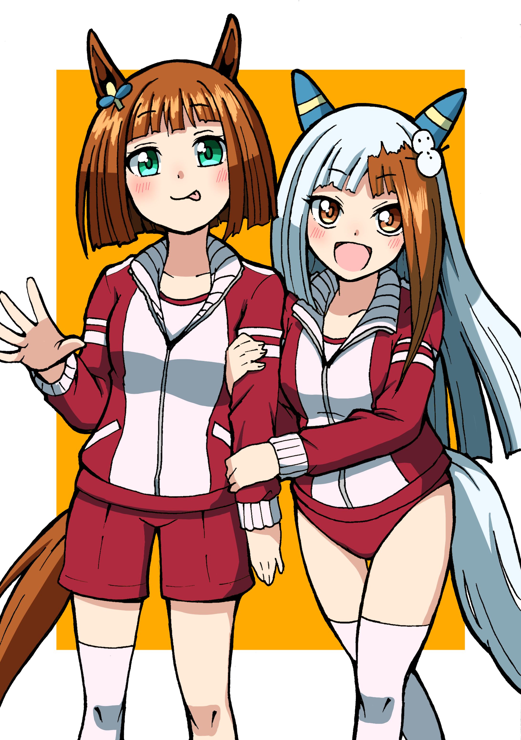 依頼で描いたご依頼主様のオリジナルウマ娘たち-1