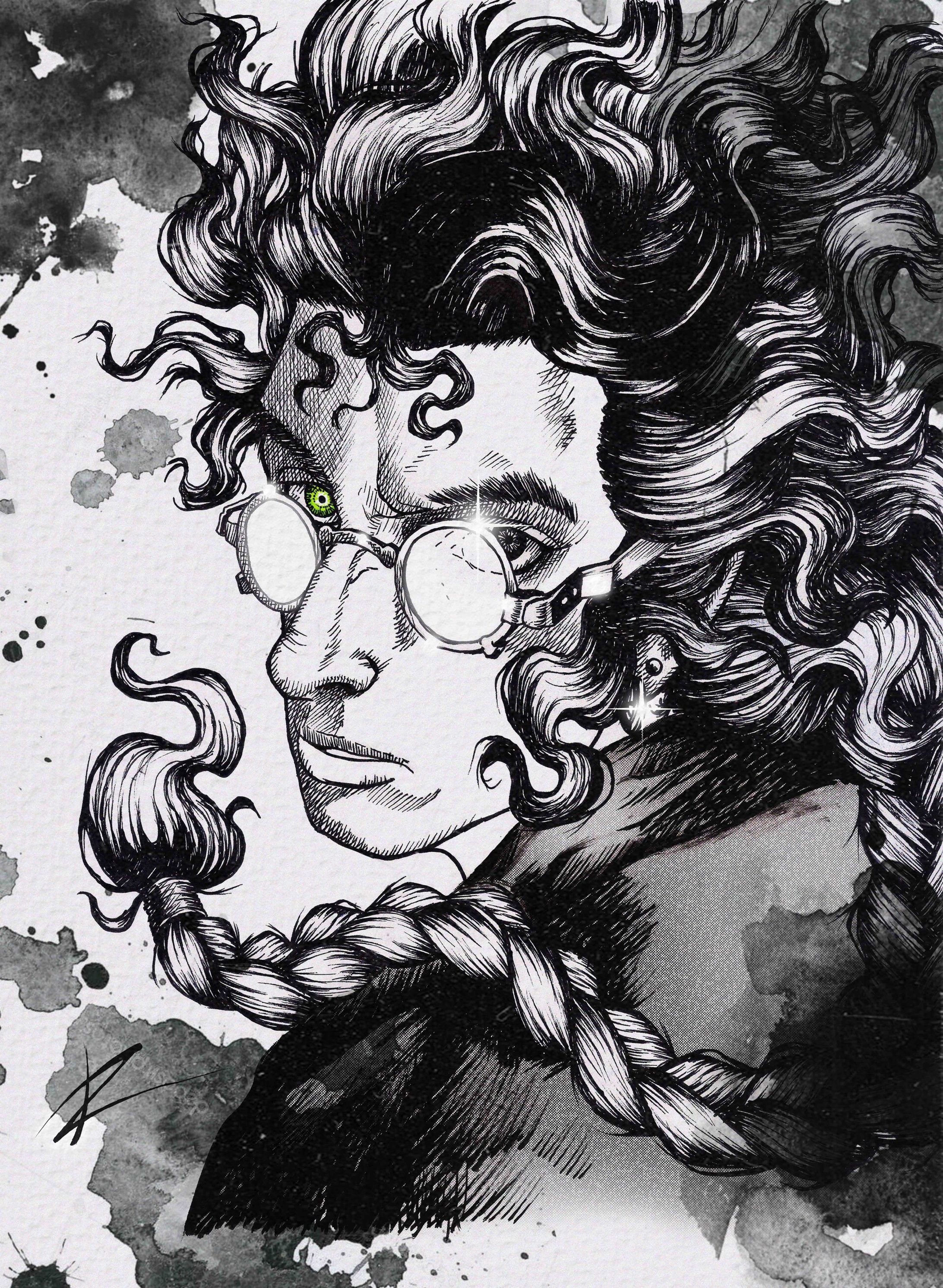 Self portrait (MANGA STYLE)-1