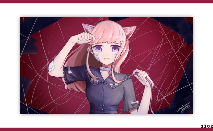 イラスト、アニメーション、配信サムネイル