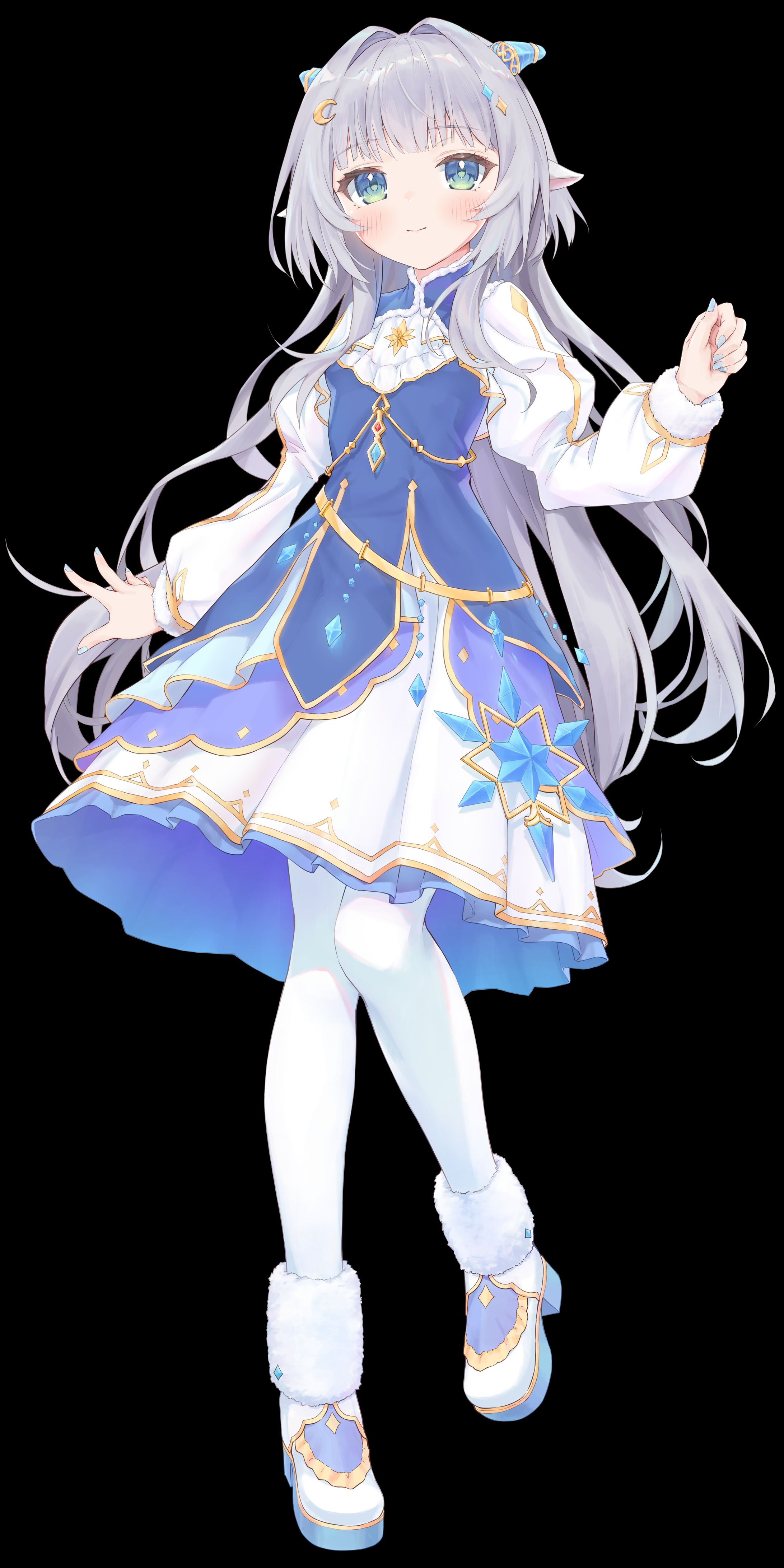 IRIAM用立ち絵(5キャラ) No.31～35-1