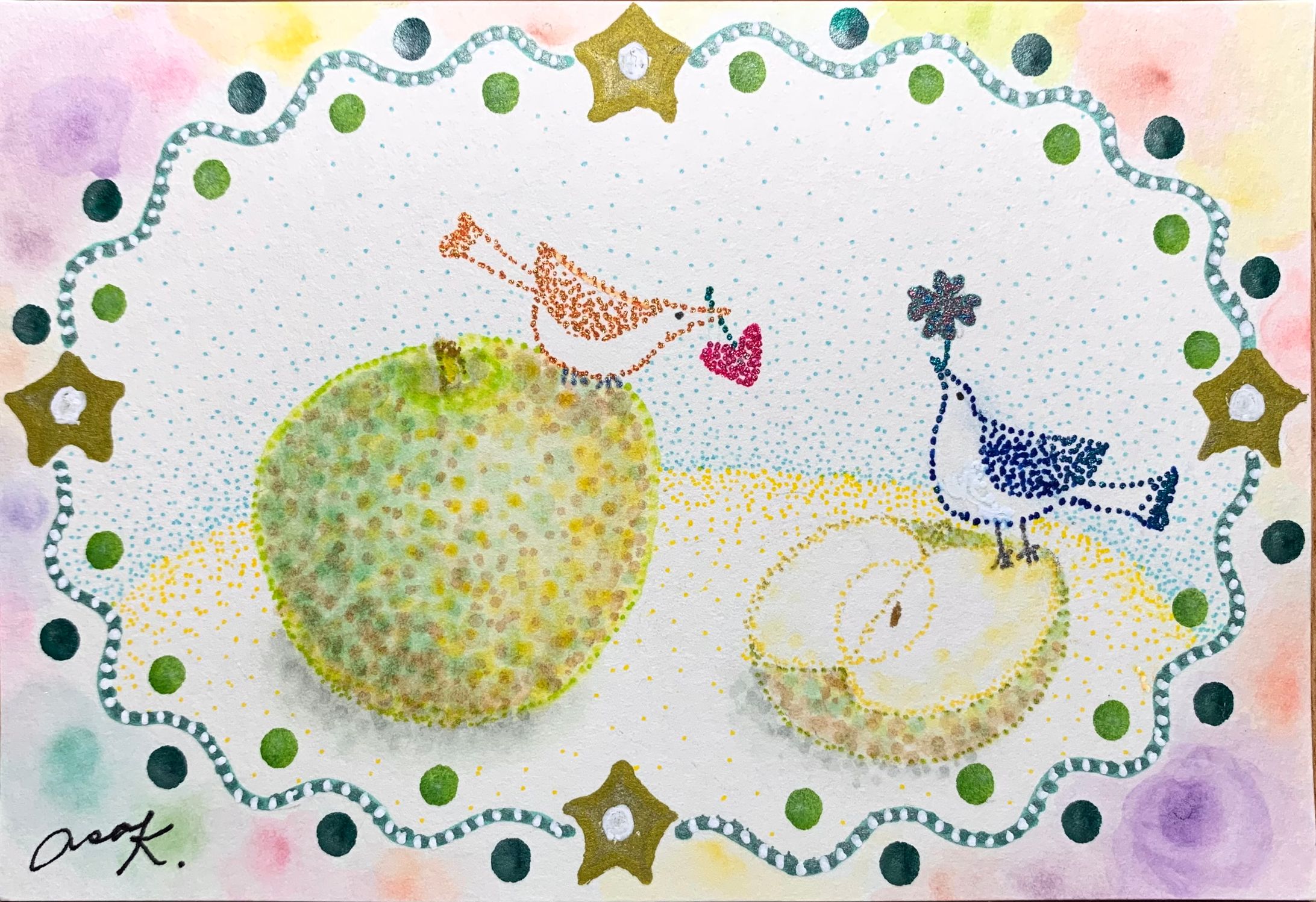 キラキラ鳥①〜③-1