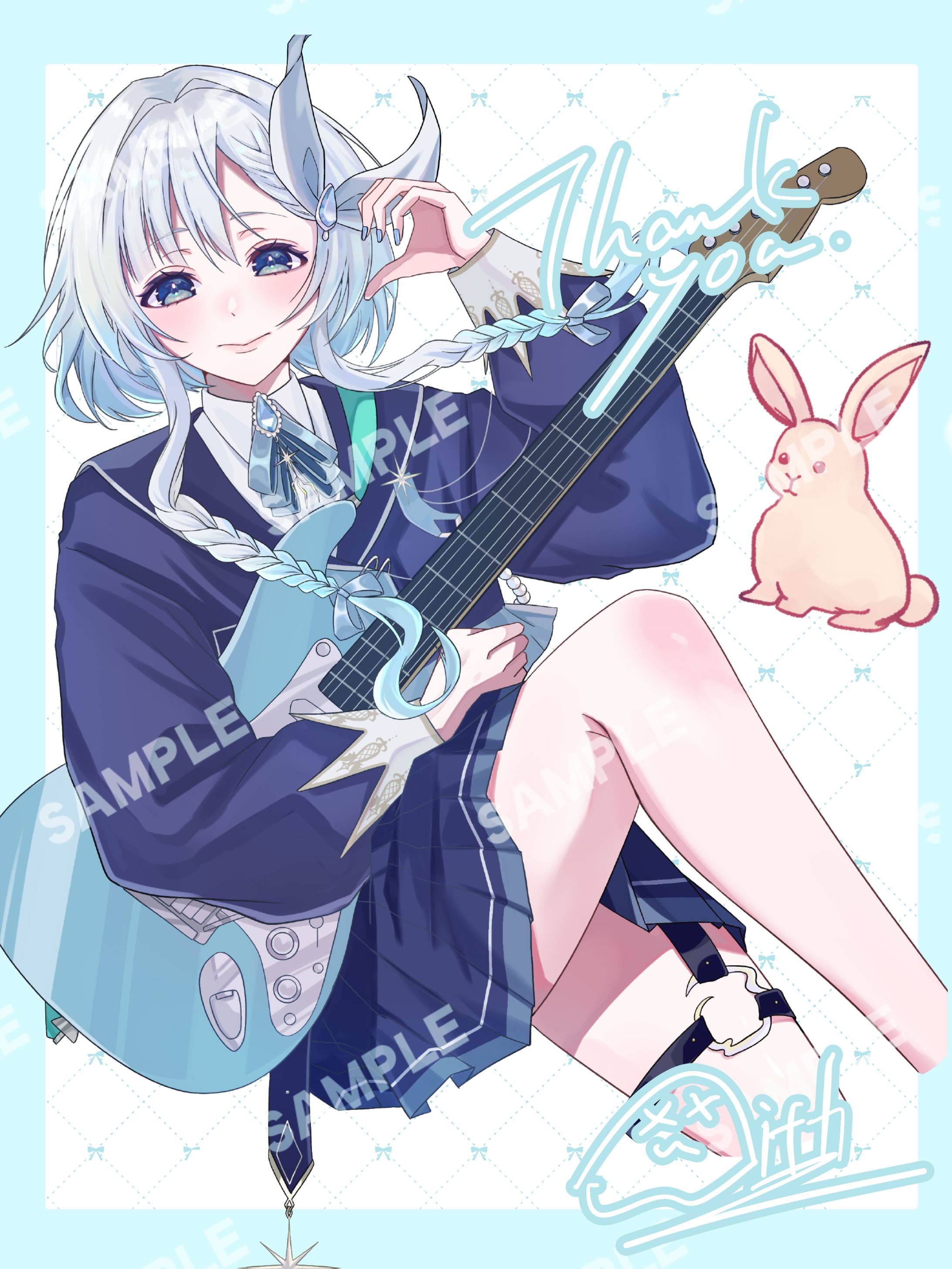 歌ってみた用/全身イラスト/星結來はのん様-1