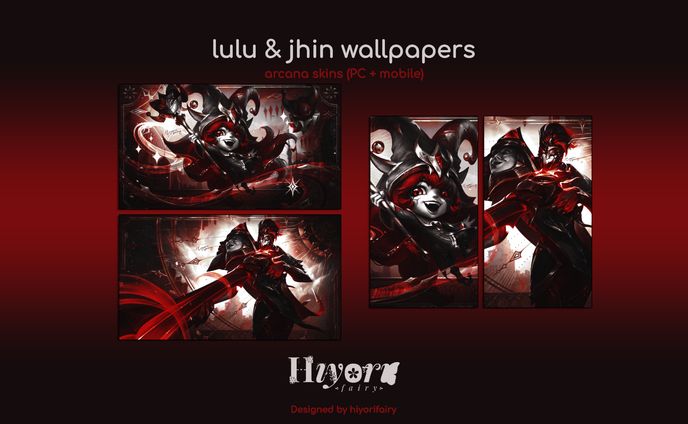 Lulu & Jhin Arcana Wallpapers