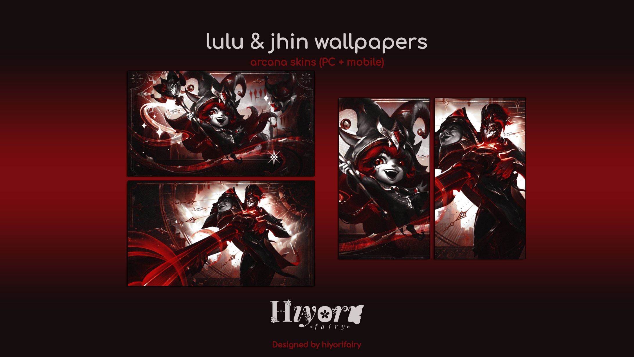 Lulu & Jhin Arcana Wallpapers-1