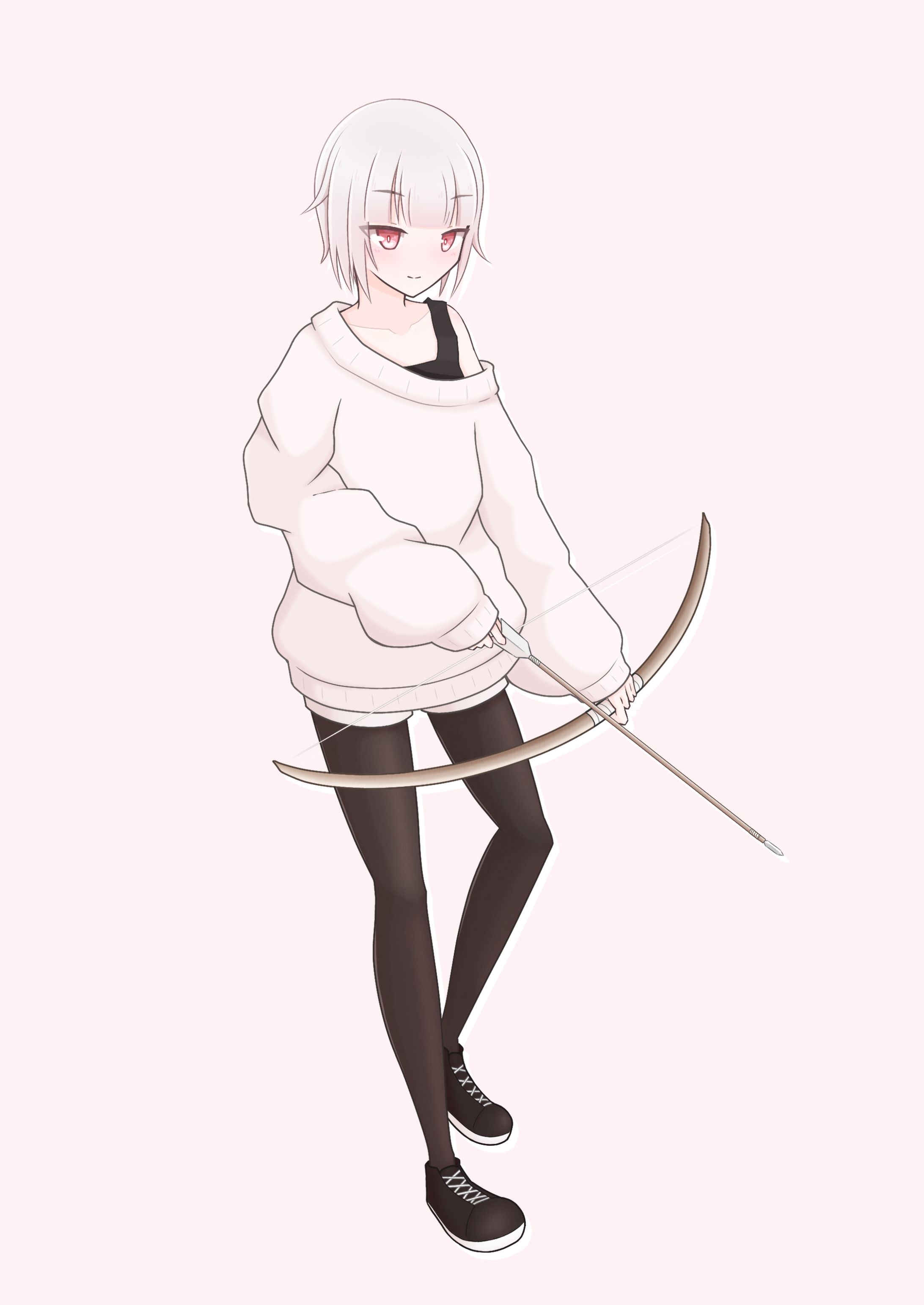 バルハラーのイラスト(弓)-1