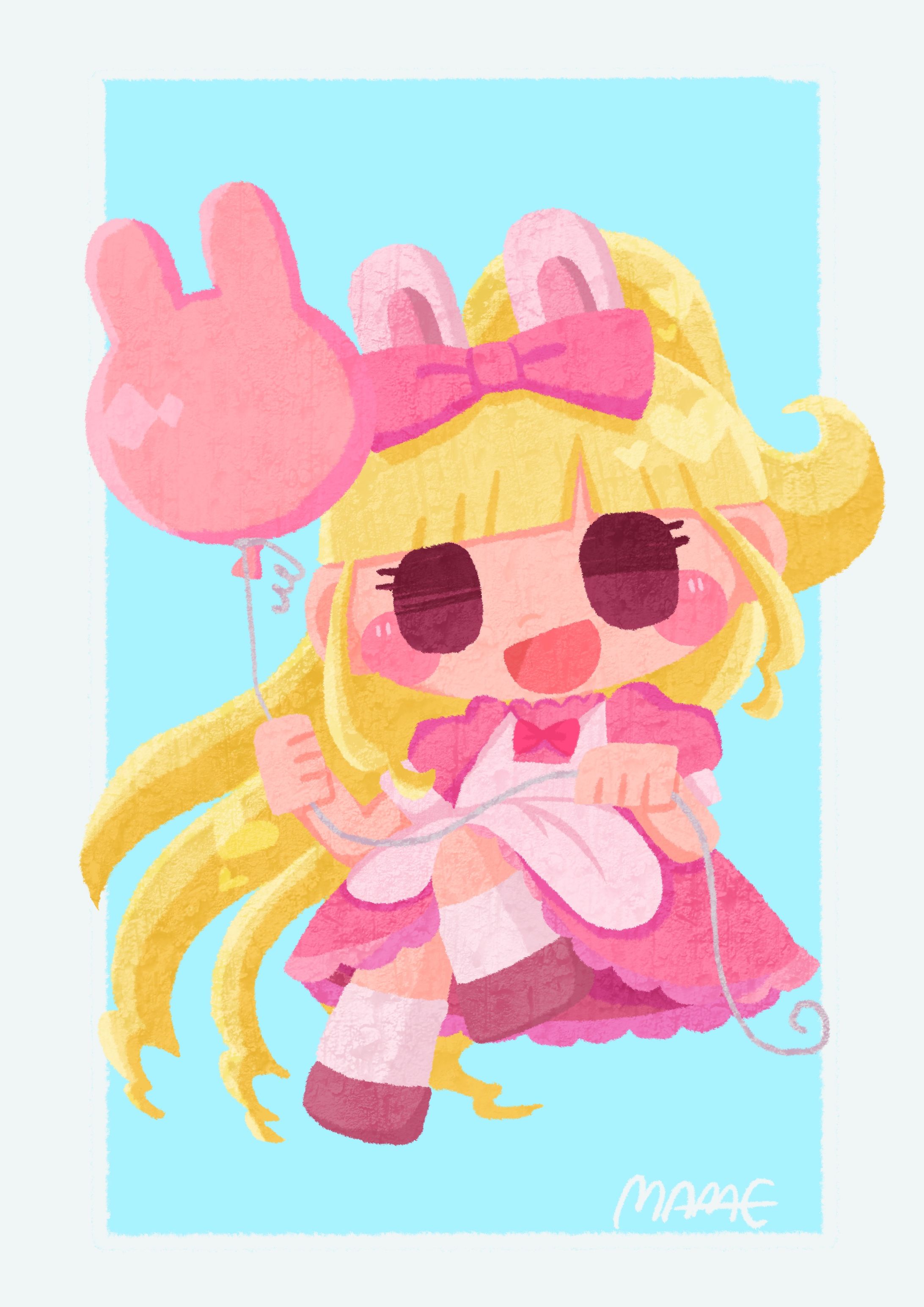 うさぎの風船屋さん-1