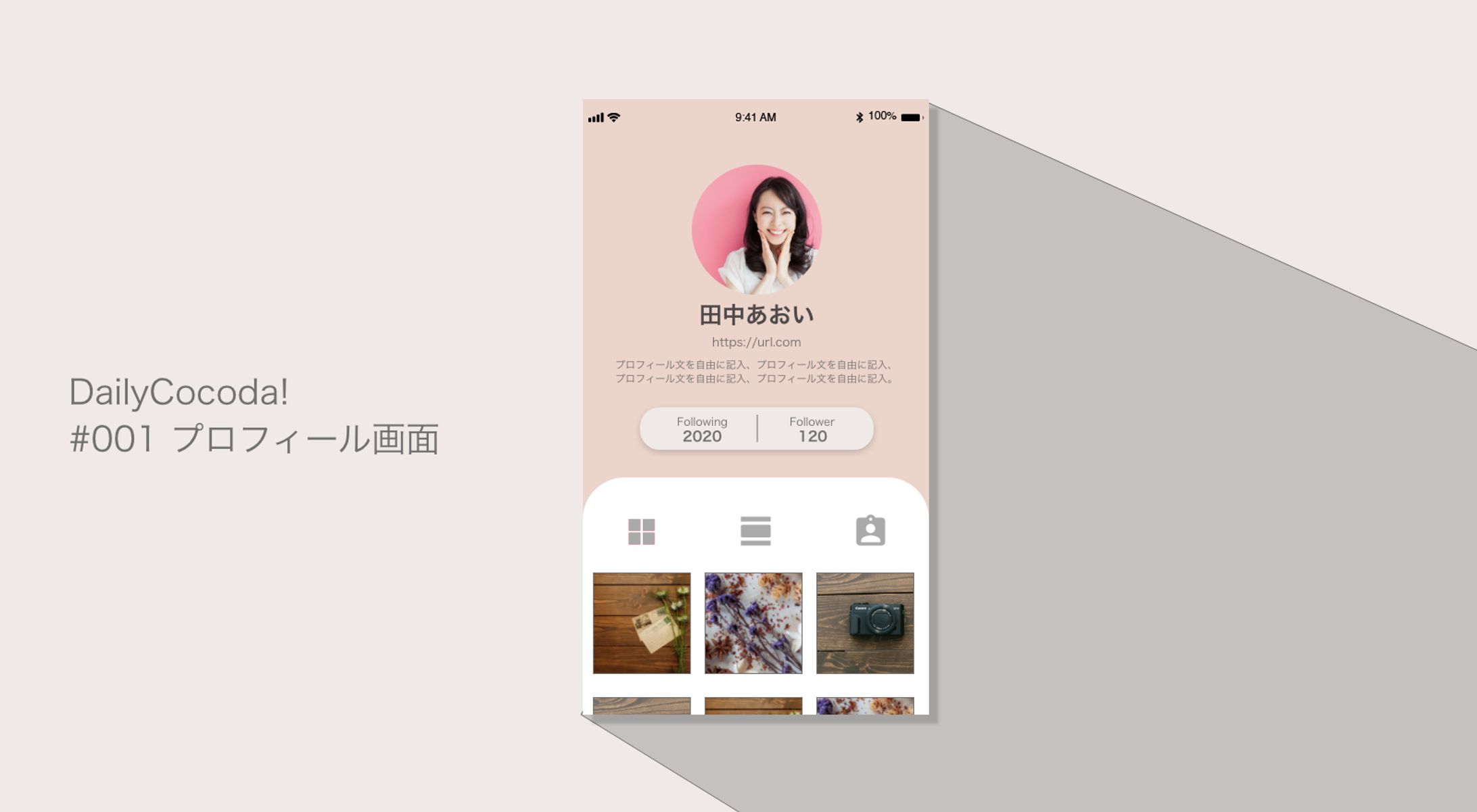  profile　UI-1