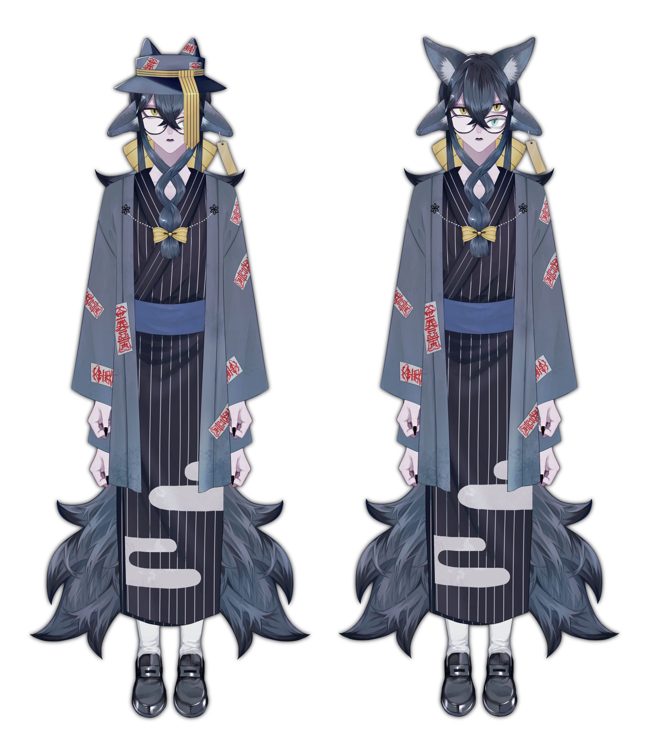 Live2D用イラストの作成 -1