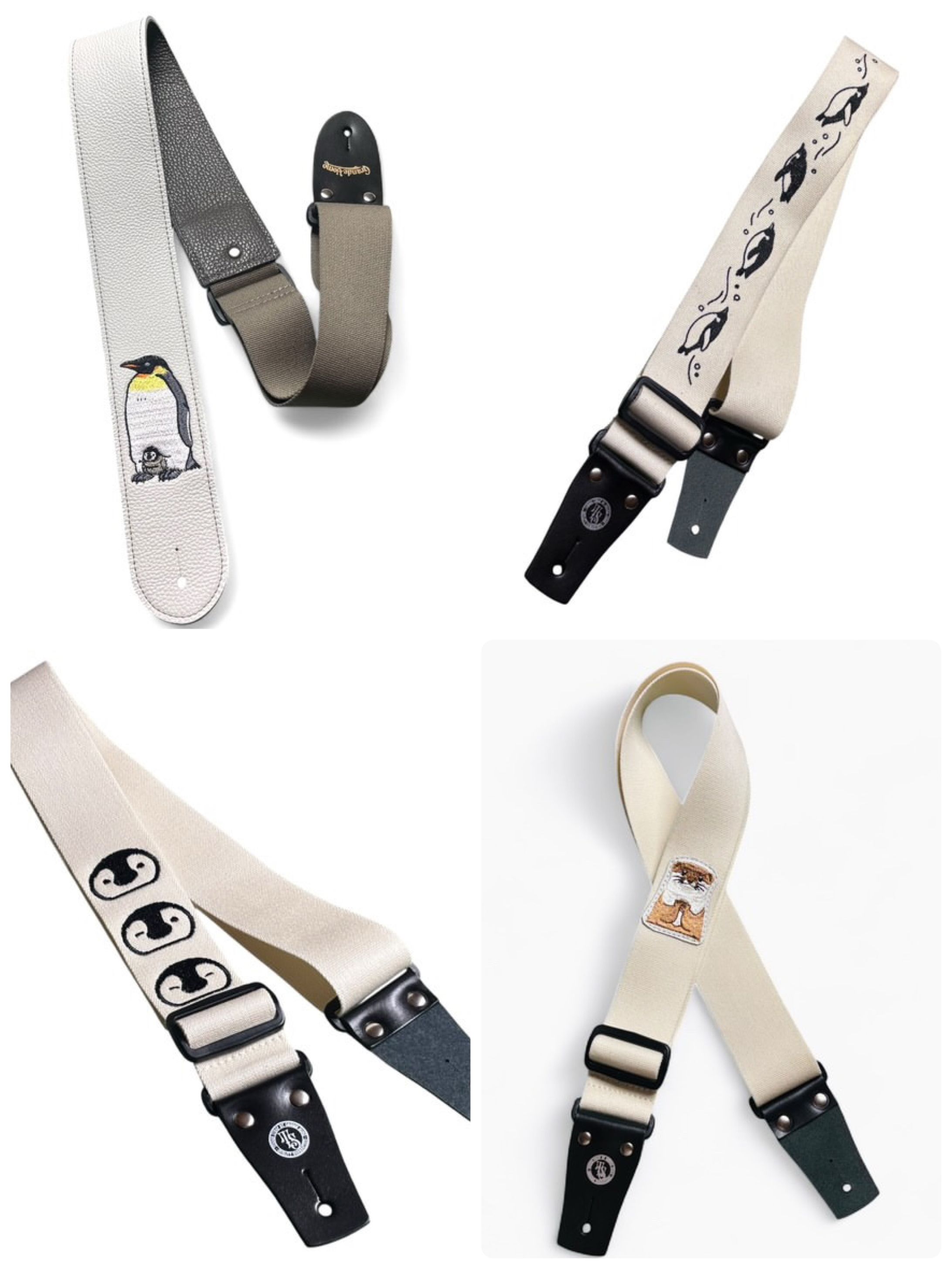 株式会社Grande uomoさま|ギターストラップイラスト|-1