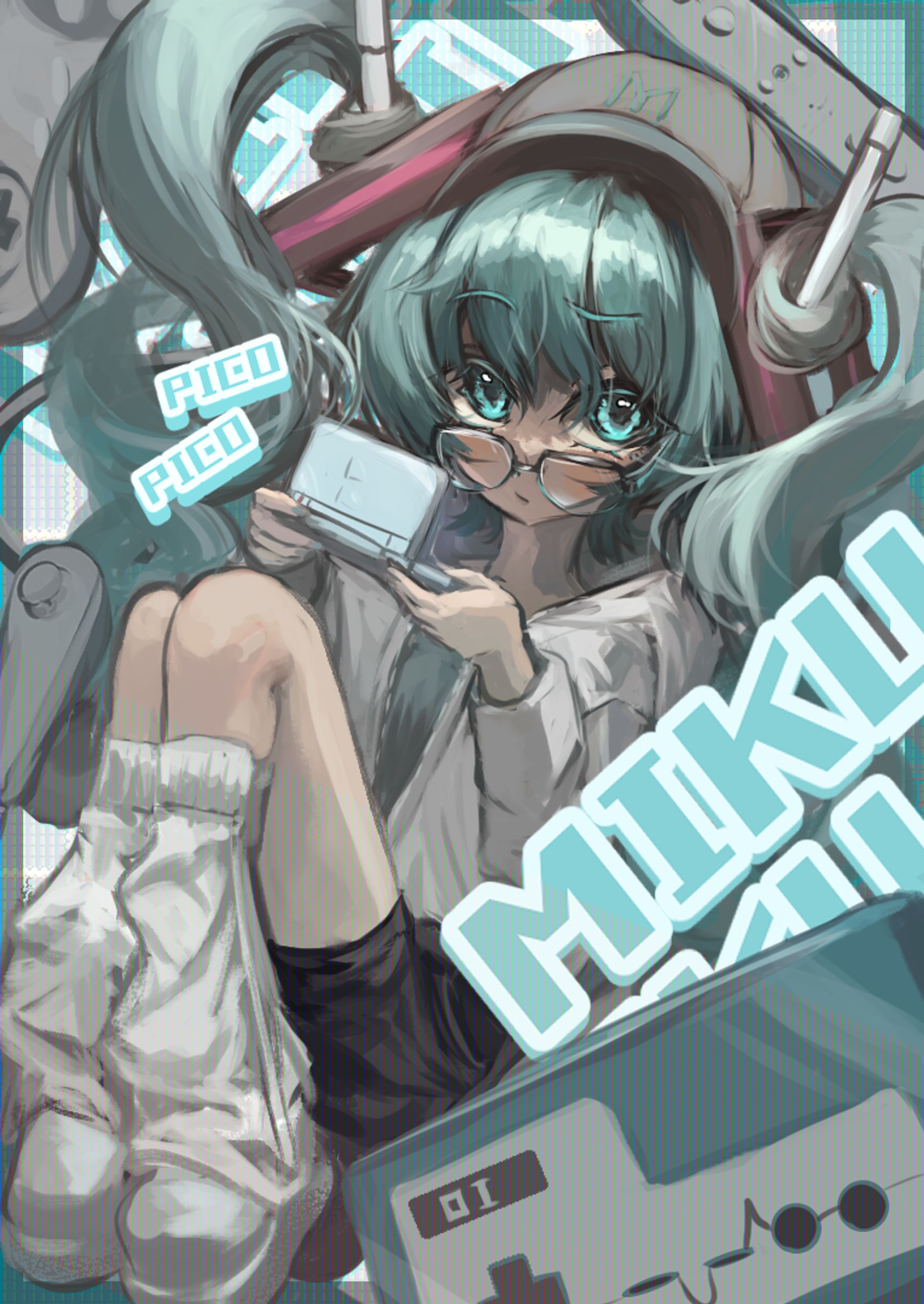 ゲーミング初音ミク-1