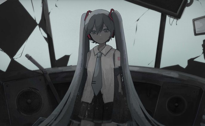 MVイラスト(初音ミク)