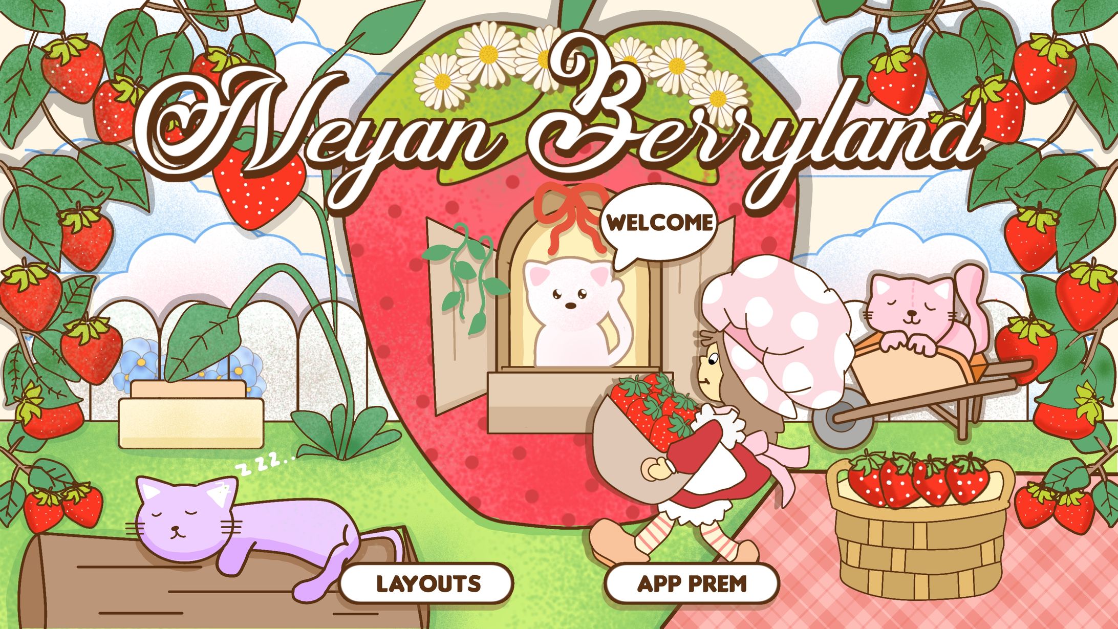 Set up strawberry themed custom-1