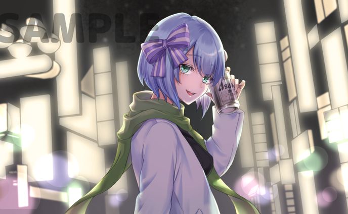 配信サムネイル用イラスト　サンプル