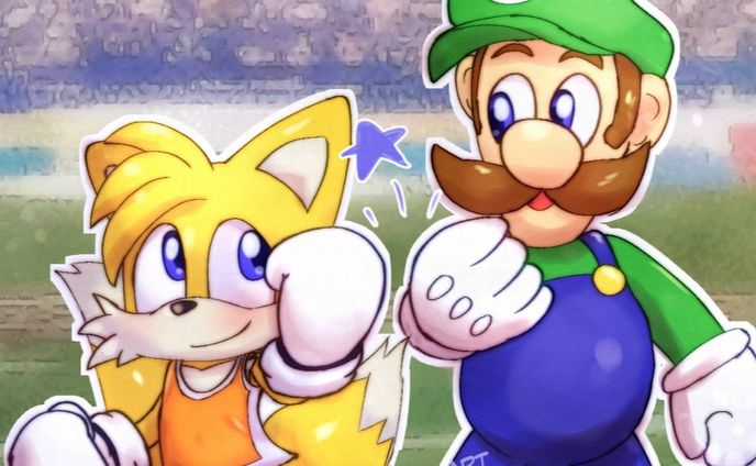 best sidekicks!
.
.
.
.
.
#mario #mariobros #mariofanart #luigi #marioandsonic #tailc #tailsthefox #milesprower #sonic #sonicthehedgehog #sonicfanart #ソニかつ #ルイージ #テイルス